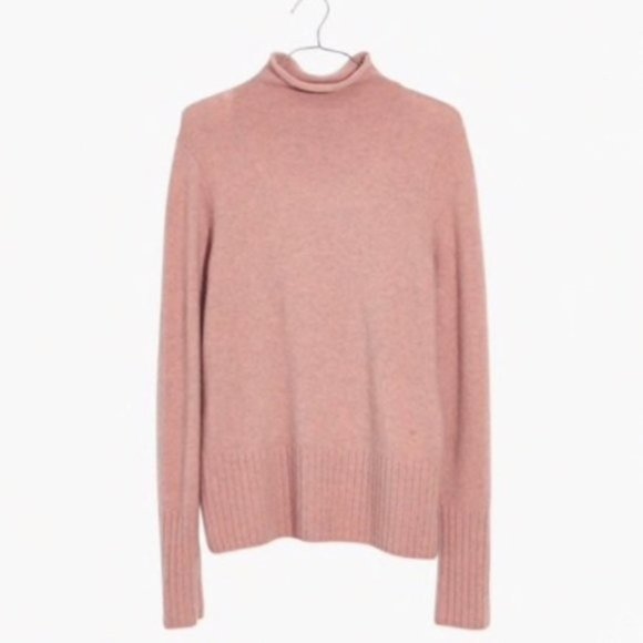 Madewell Sweaters - Madewell Inland Pink Heather Dahlia Sweater 2X